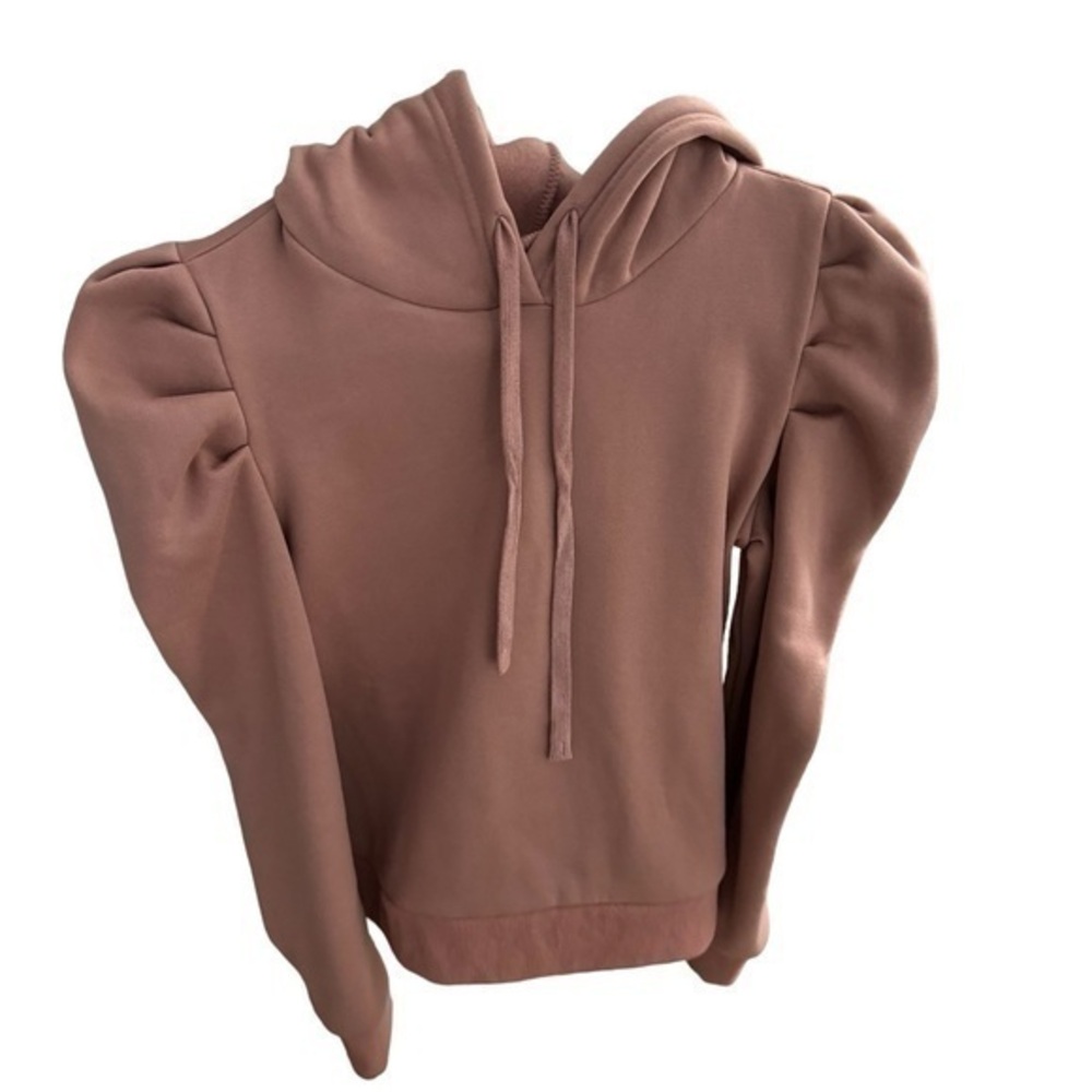 Puff Shoulder Hoodie
